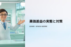 薬価差益の実態と対策