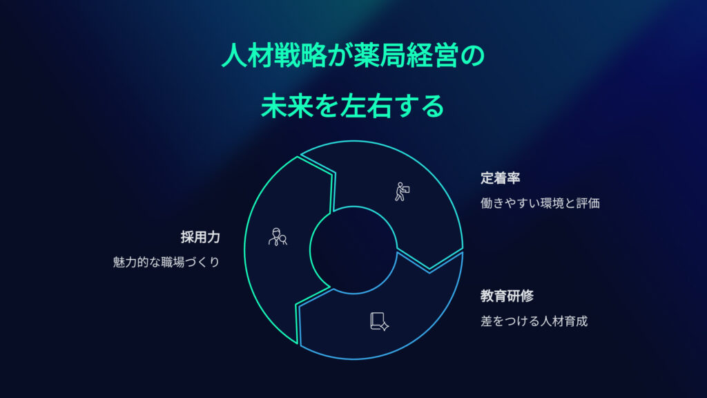 人材戦略が薬局経営の未来を左右する