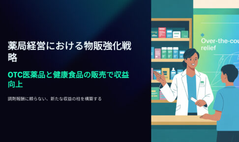 薬局経営における物販強化戦略 OTC医薬品と健康食品の販売で収益強化