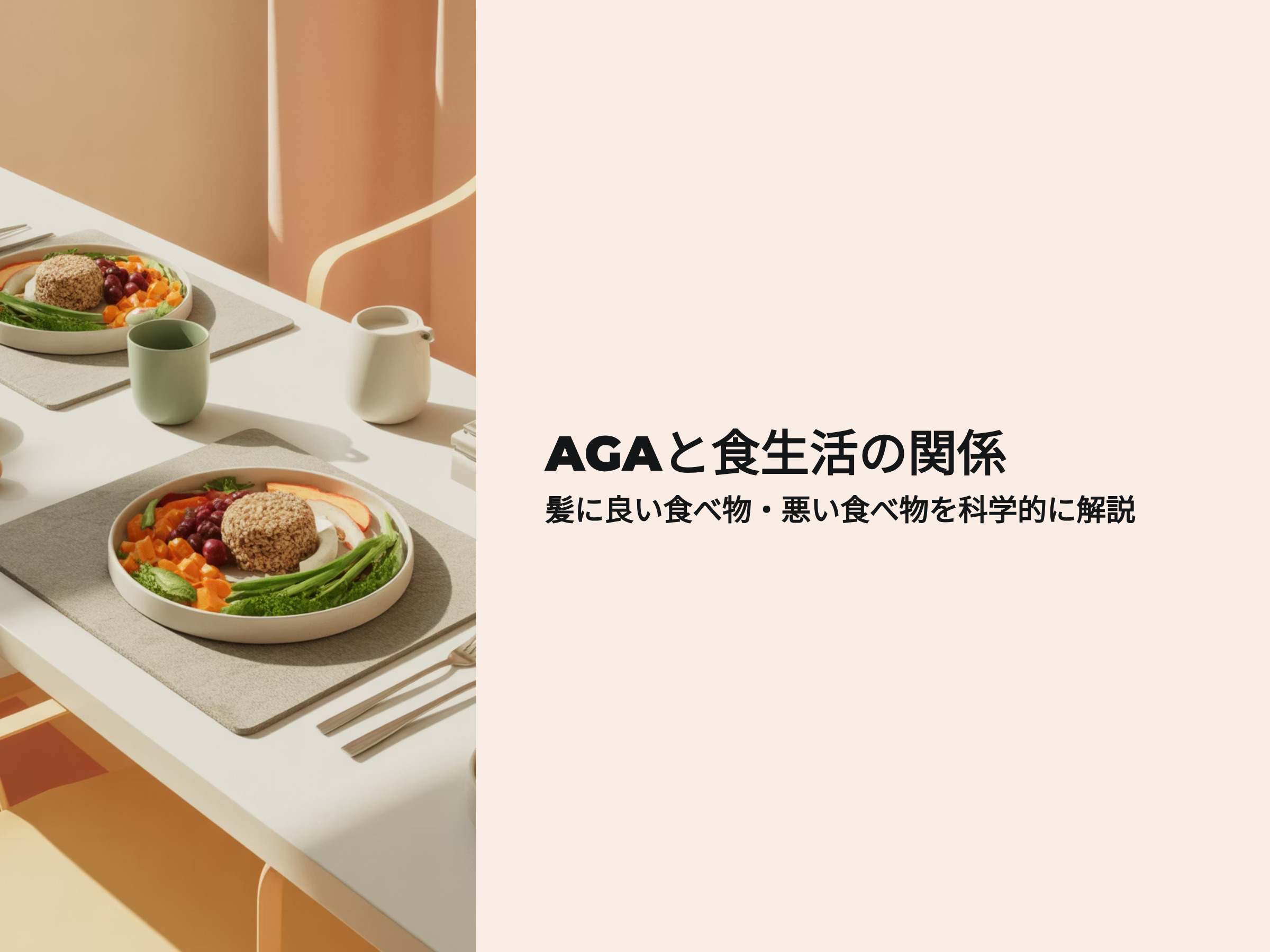 AGAと食生活の関係