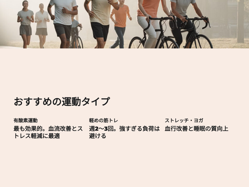 おすすめ運動タイプ