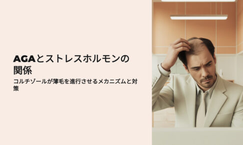 AGAとストレスホルモンの関係