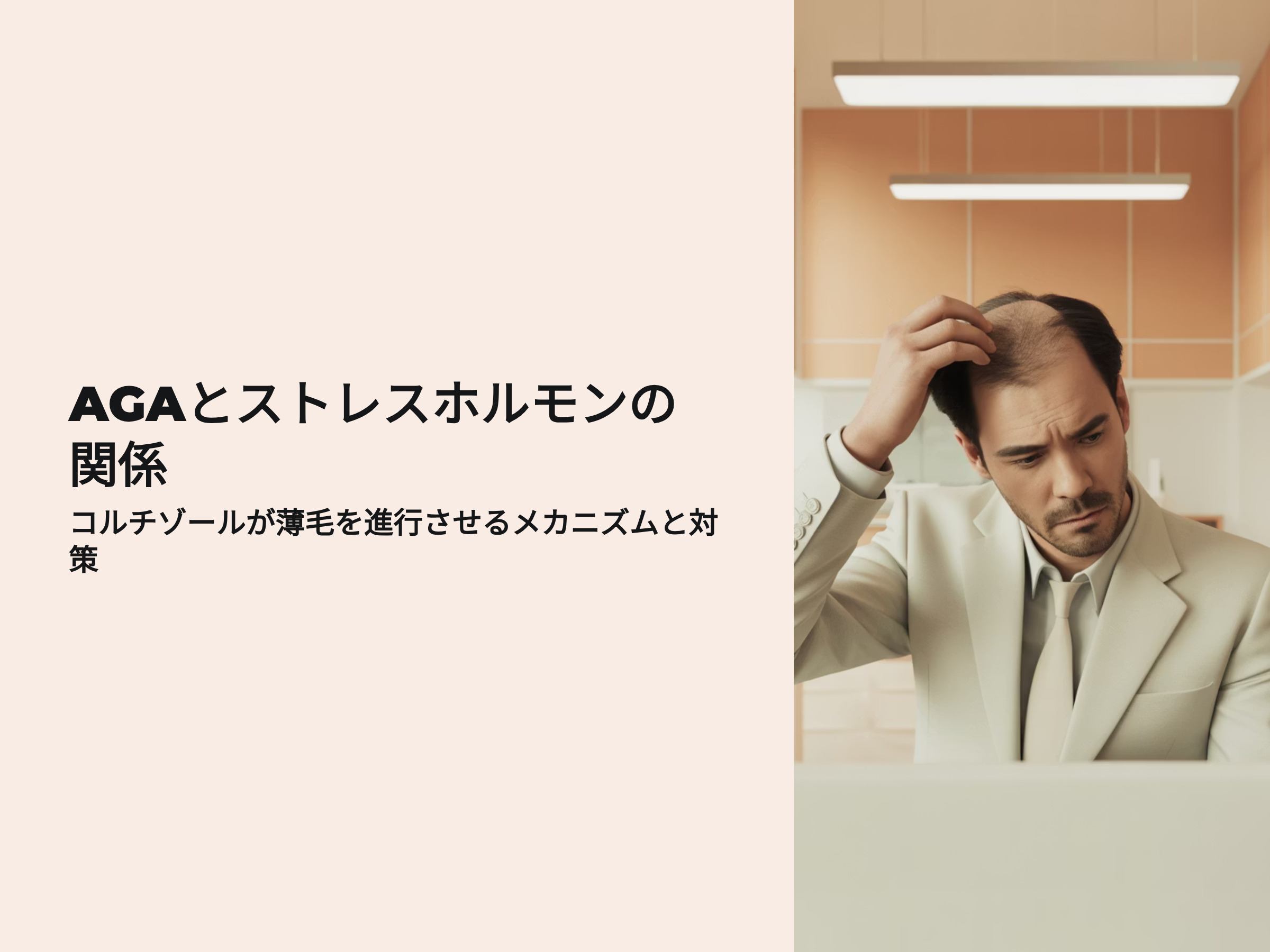 AGAとストレスホルモンの関係