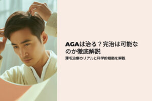 AGAは治る？完治は可能か現役薬剤師が徹底解説