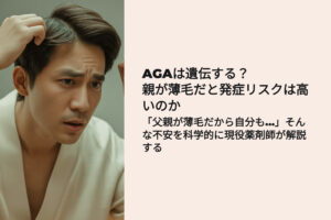 AGAは遺伝する？親が薄毛だと発症リスクは高いのか