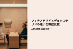 フィナステリドとデュタステリドの違いを徹底比較　AGA治療薬の選び方ガイド