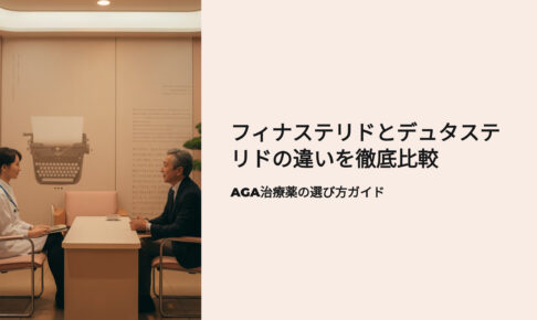 フィナステリドとデュタステリドの違いを徹底比較　AGA治療薬の選び方ガイド