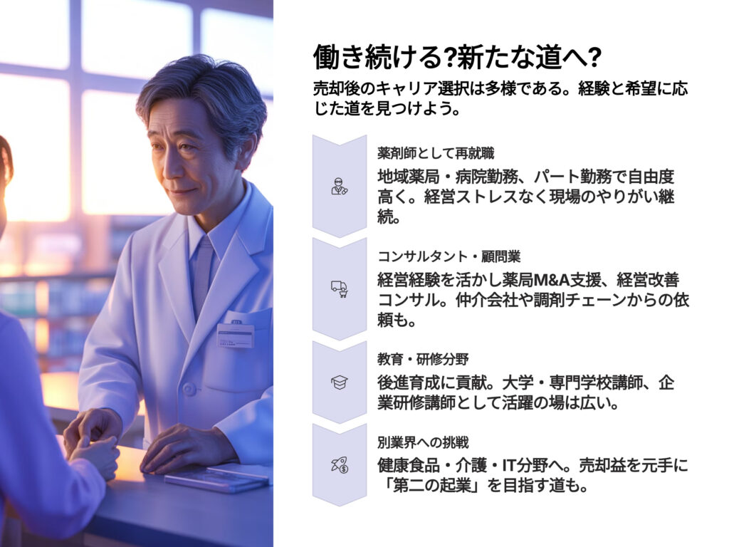 働き続ける？新たな道へ？