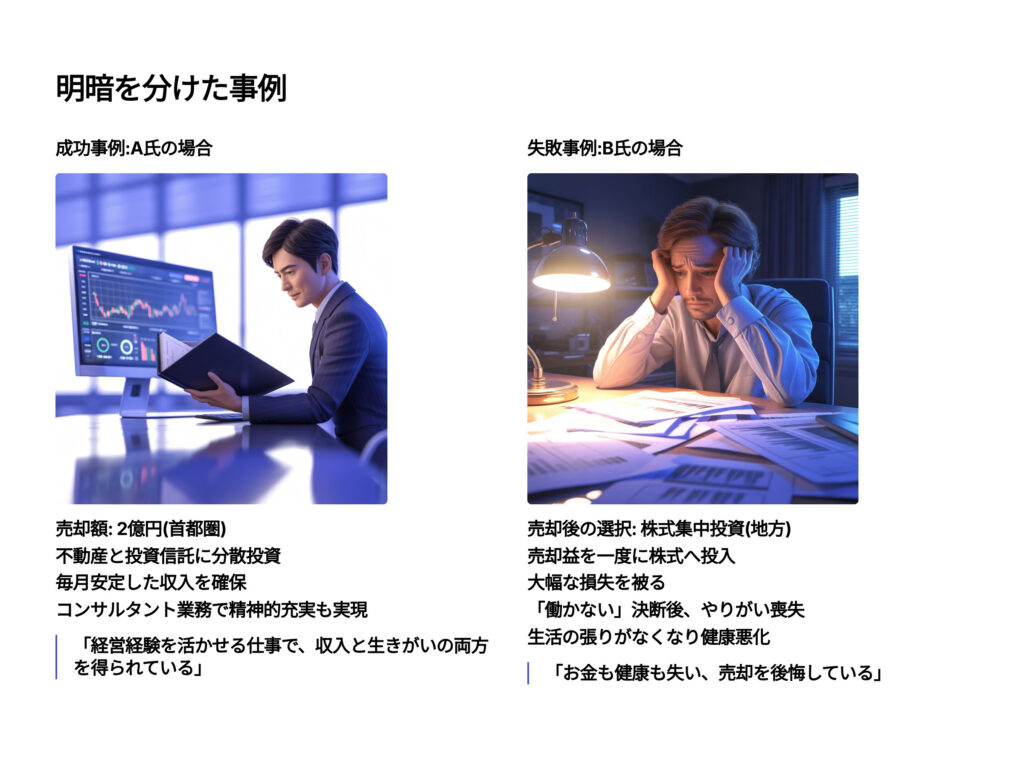 明暗を分けた事例