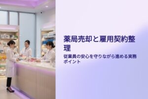 薬局売却と雇用契約