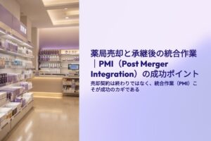 薬局売却と承継後の統合作業PMIの成功ポイント