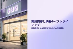 薬局売却と承継　ベストタイミング