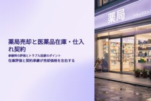 薬局売却と医薬品在庫　仕入れ
