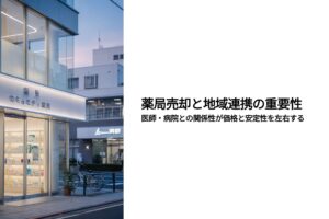 薬局売却　地域連携の重要性