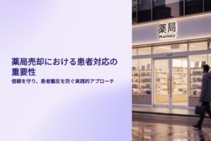 薬局売却における患者対応の重要性