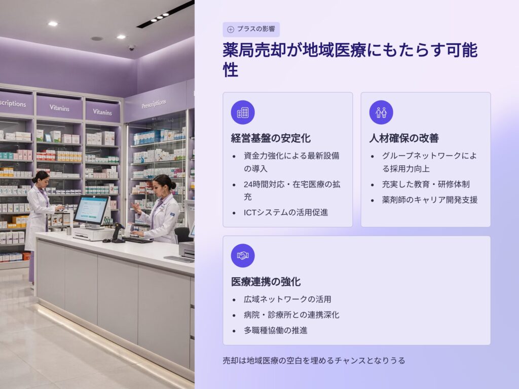 薬局売却がもたらす地域医療への影響