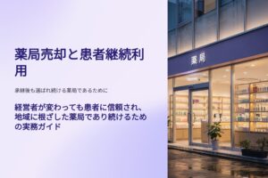 薬局売却と患者継続